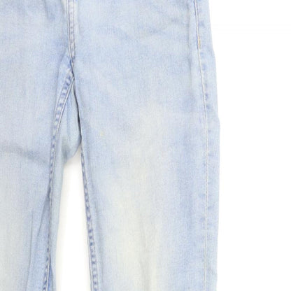 Womens UK Size 8 H&M Regular Fit Skinny Blue Jeans