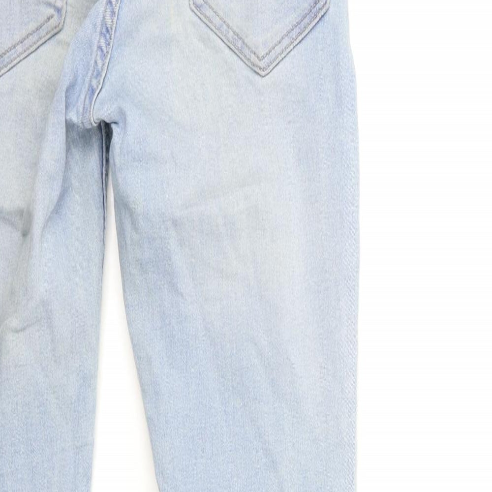 Womens UK Size 8 H&M Regular Fit Skinny Blue Jeans