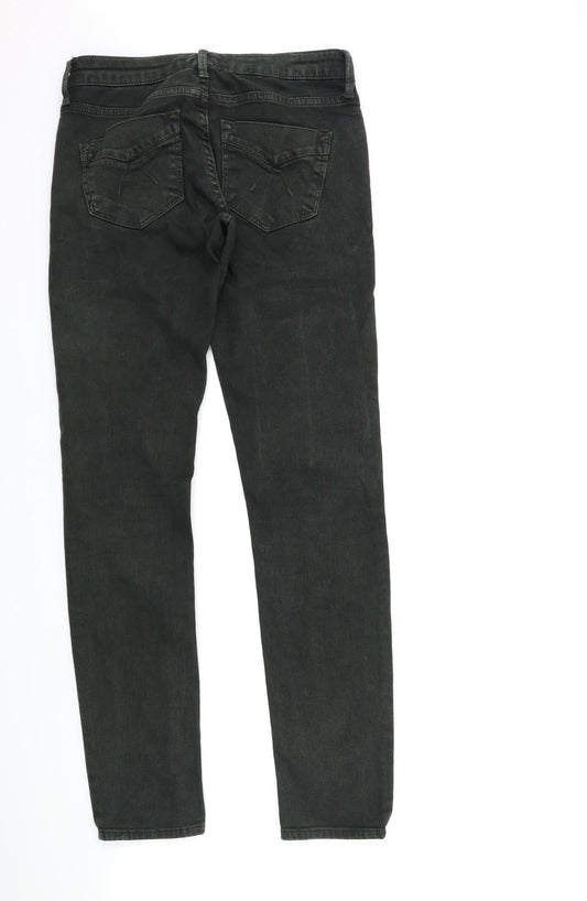 Topshop Womens Green  Denim  Jeans Size 26 in L30 in