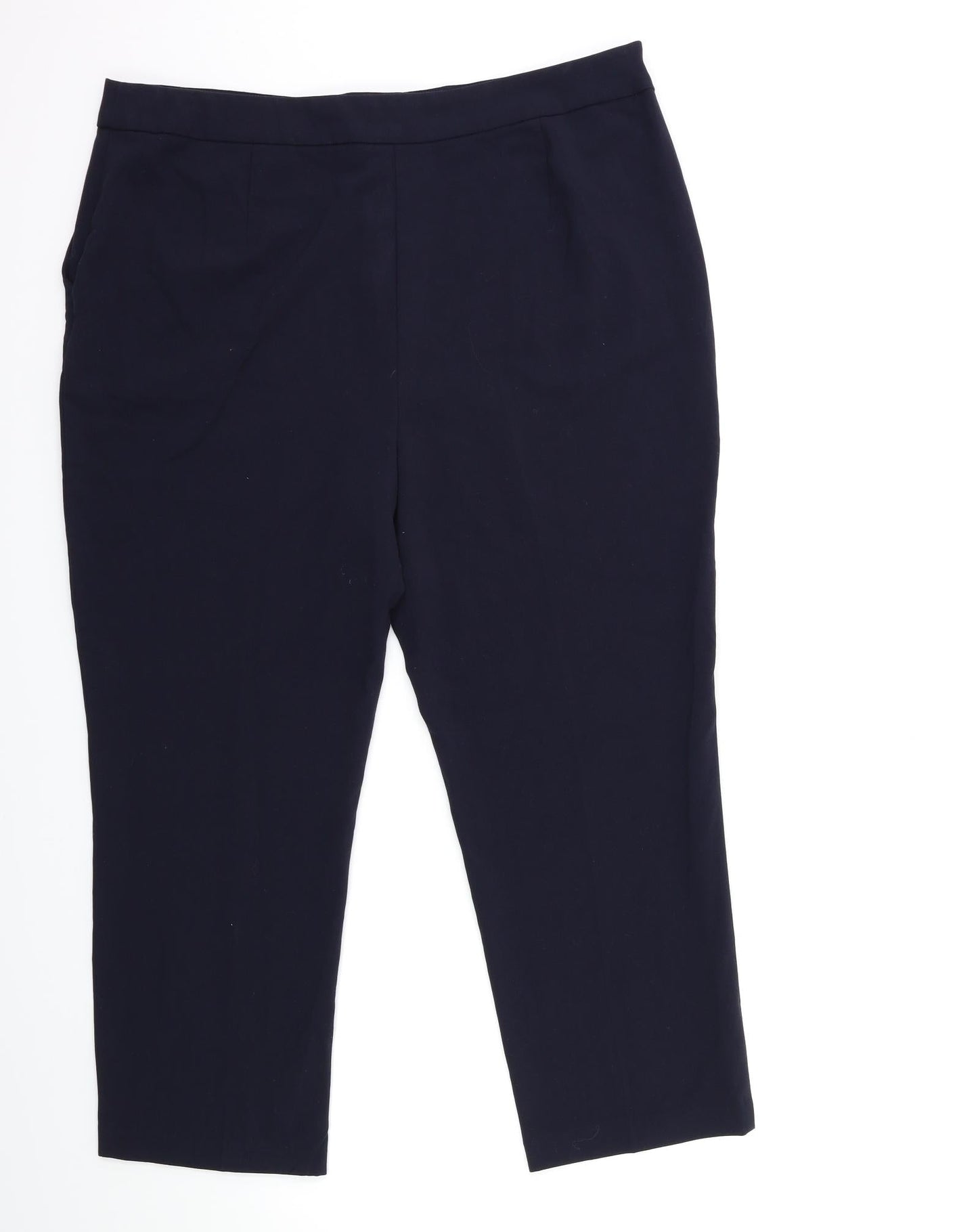 ISLE Womens Blue   Trousers  Size 18 L25 in