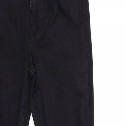 Denim & Co. Womens Black  Denim Skinny Jeans Size 12 L27 in