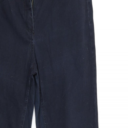 Avenue Womens Blue  Denim Skinny Jeans Size 12 L29 in