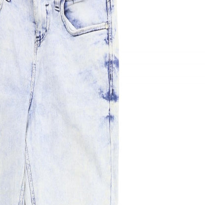 Denim & Co. Womens Blue  Denim Skinny Jeans Size 8 L30 in