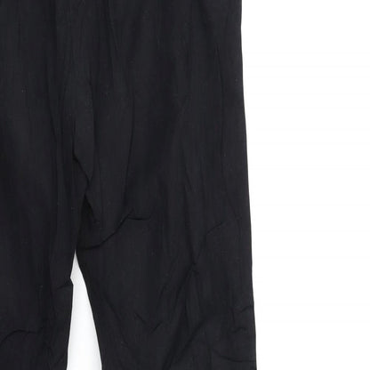 Eugen Klein Womens Black   Trousers  Size 10 L27 in