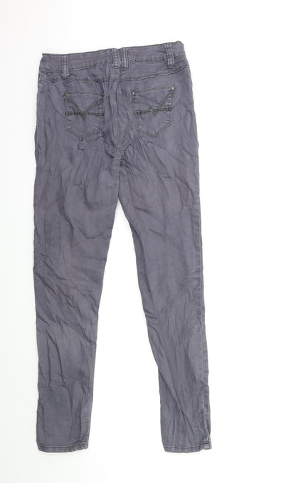 George Womens Grey  Denim Skinny Jeans Size 10 L29 in