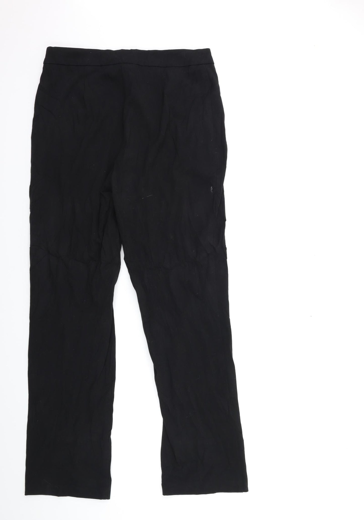 tg Womens Black   Trousers  Size 12 L30 in