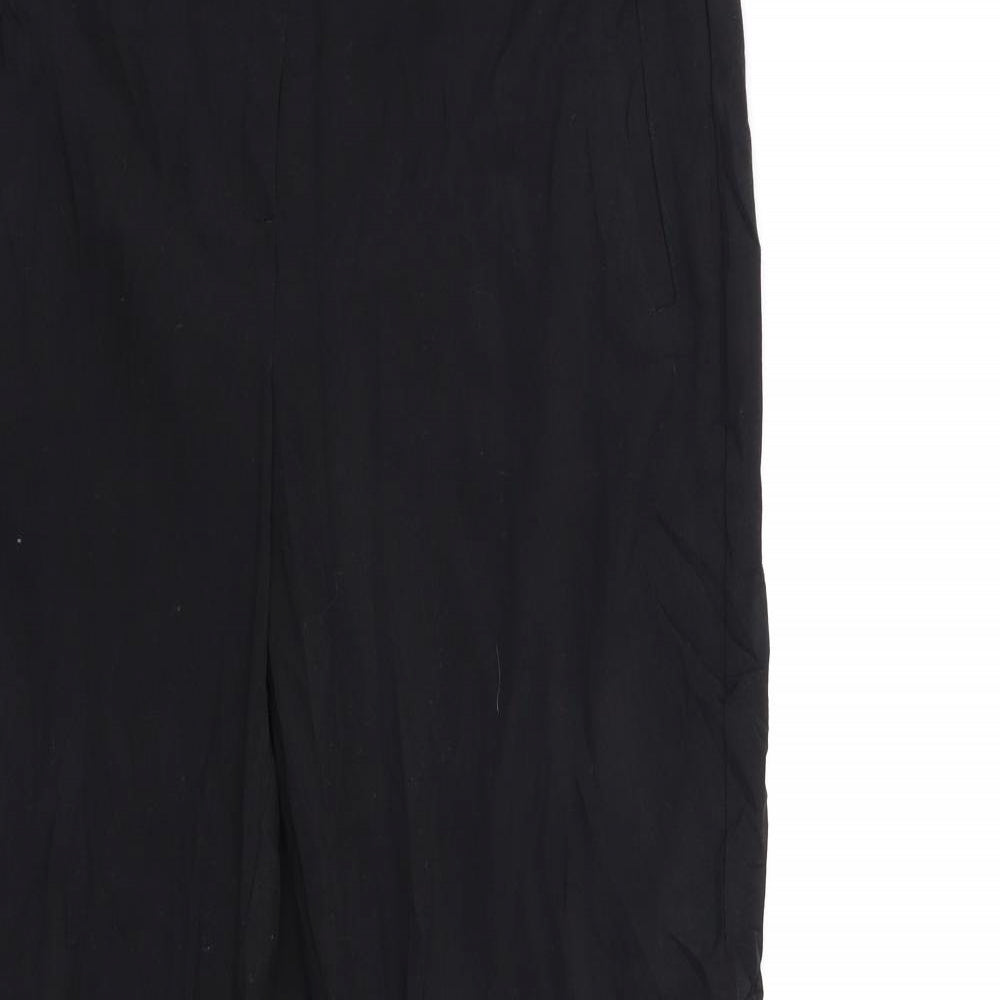 tg Womens Black   Trousers  Size 12 L30 in