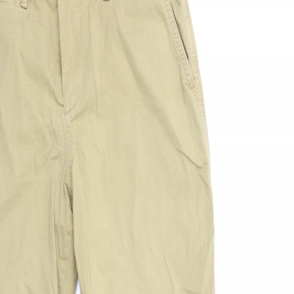 Womens UK Size 28 in Gap Regular Fit Chino Brown Trousers