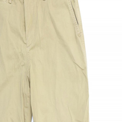 Womens UK Size 28 in Gap Regular Fit Chino Brown Trousers