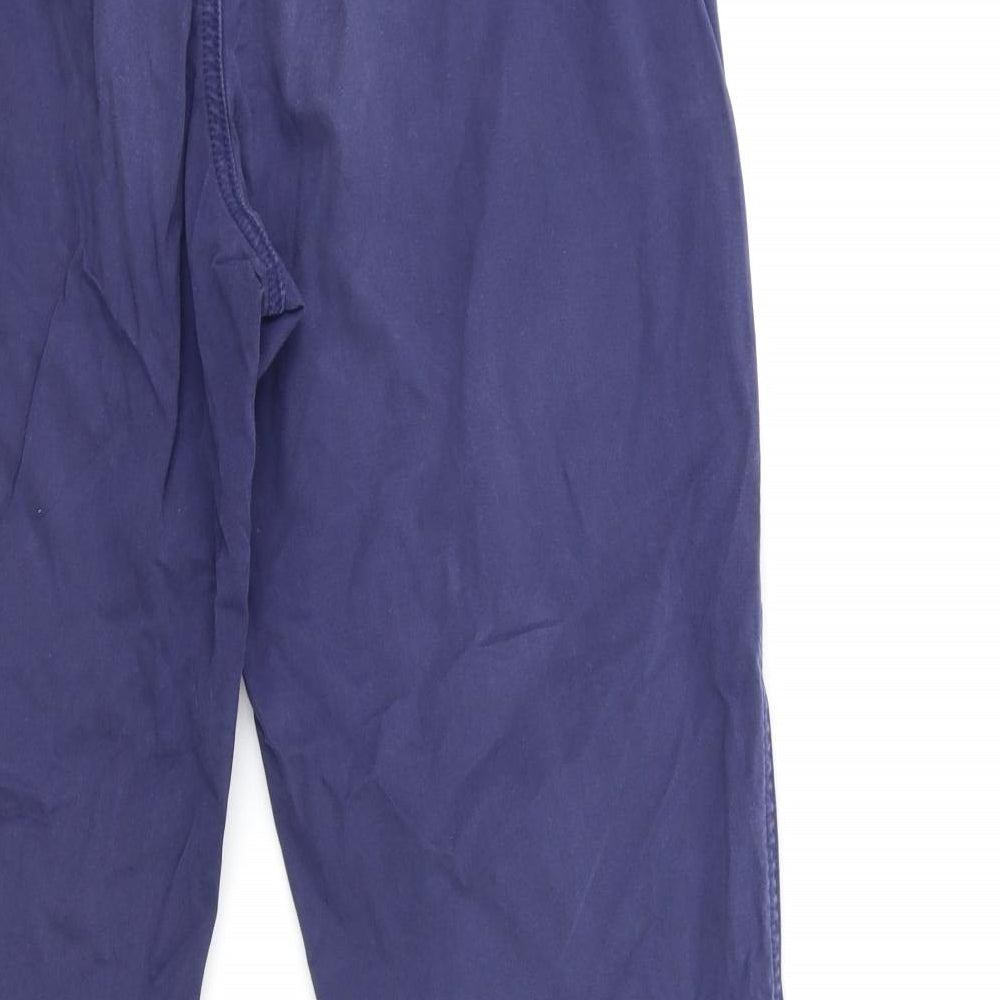 Womens UK Size 30 in Gap Regular Fit Chino Blue Trousers