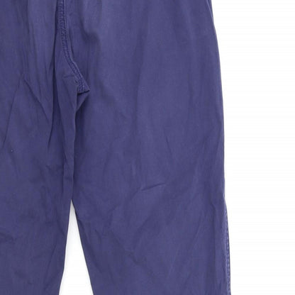 Womens UK Size 30 in Gap Regular Fit Chino Blue Trousers