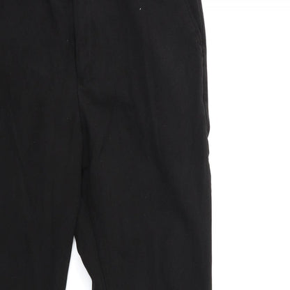 Womens UK Size 32 in Preworn Regular Fit  Black Trousers
