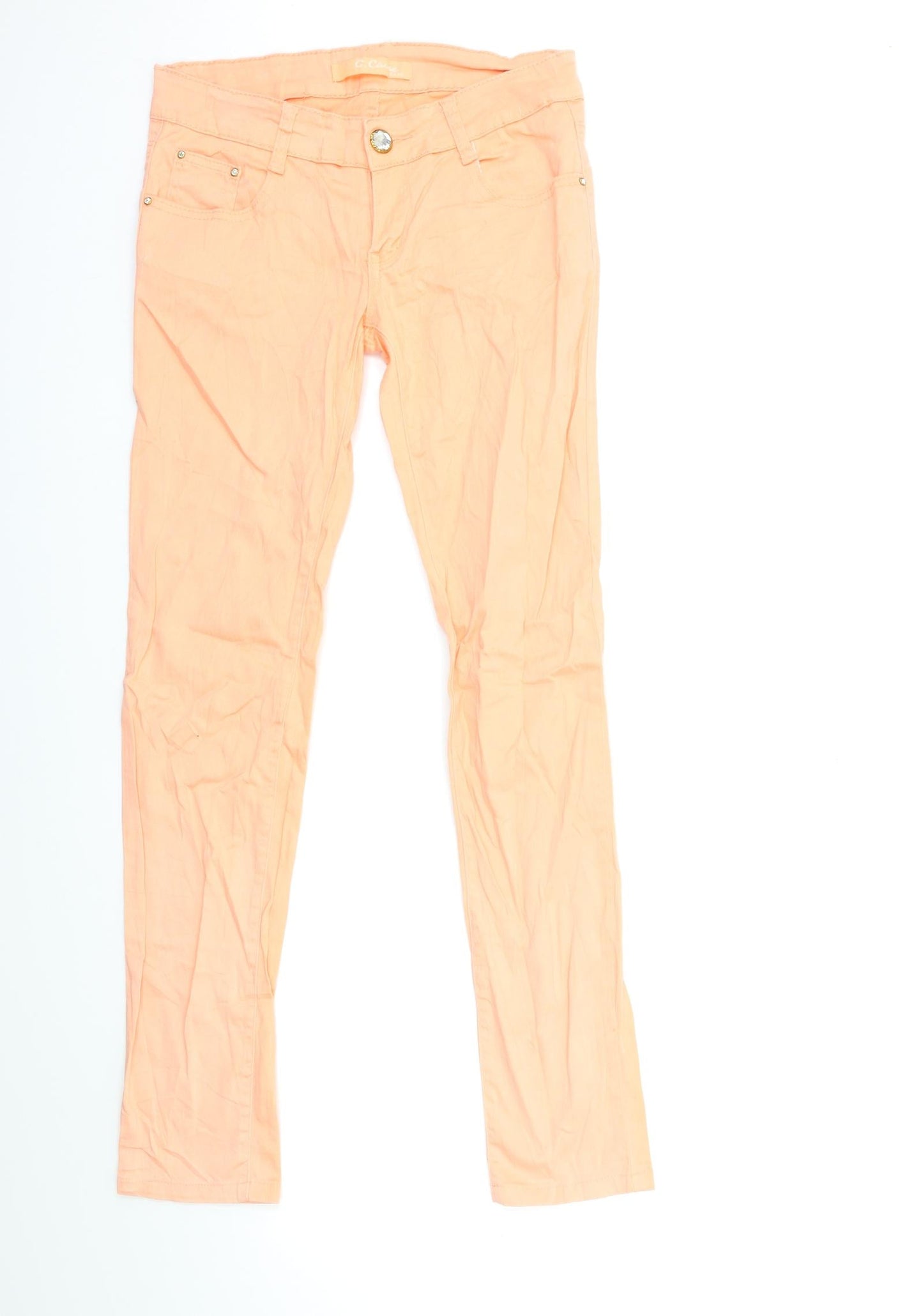 CC JEANS Womens Pink  Denim Skinny Jeans Size 28 in L31 in