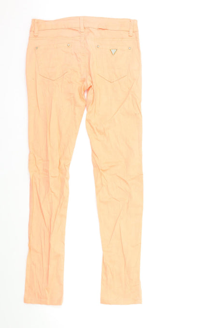 CC JEANS Womens Pink  Denim Skinny Jeans Size 28 in L31 in