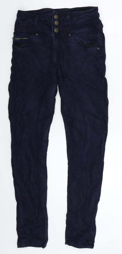 Denim & Co. Womens Blue  Denim Skinny Jeans Size 10 L29 in