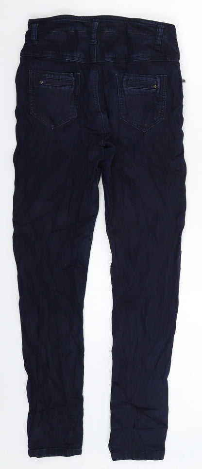 Denim & Co. Womens Blue  Denim Skinny Jeans Size 10 L29 in