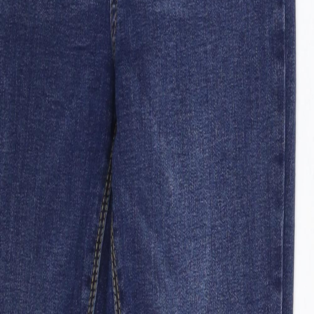 Denim & Co. Womens Blue  Denim Skinny Jeans Size 8 L28 in