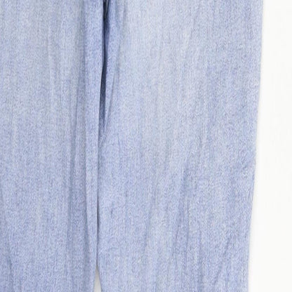 Divided Womens Blue  Denim Skinny Jeans Size 8 L27 in