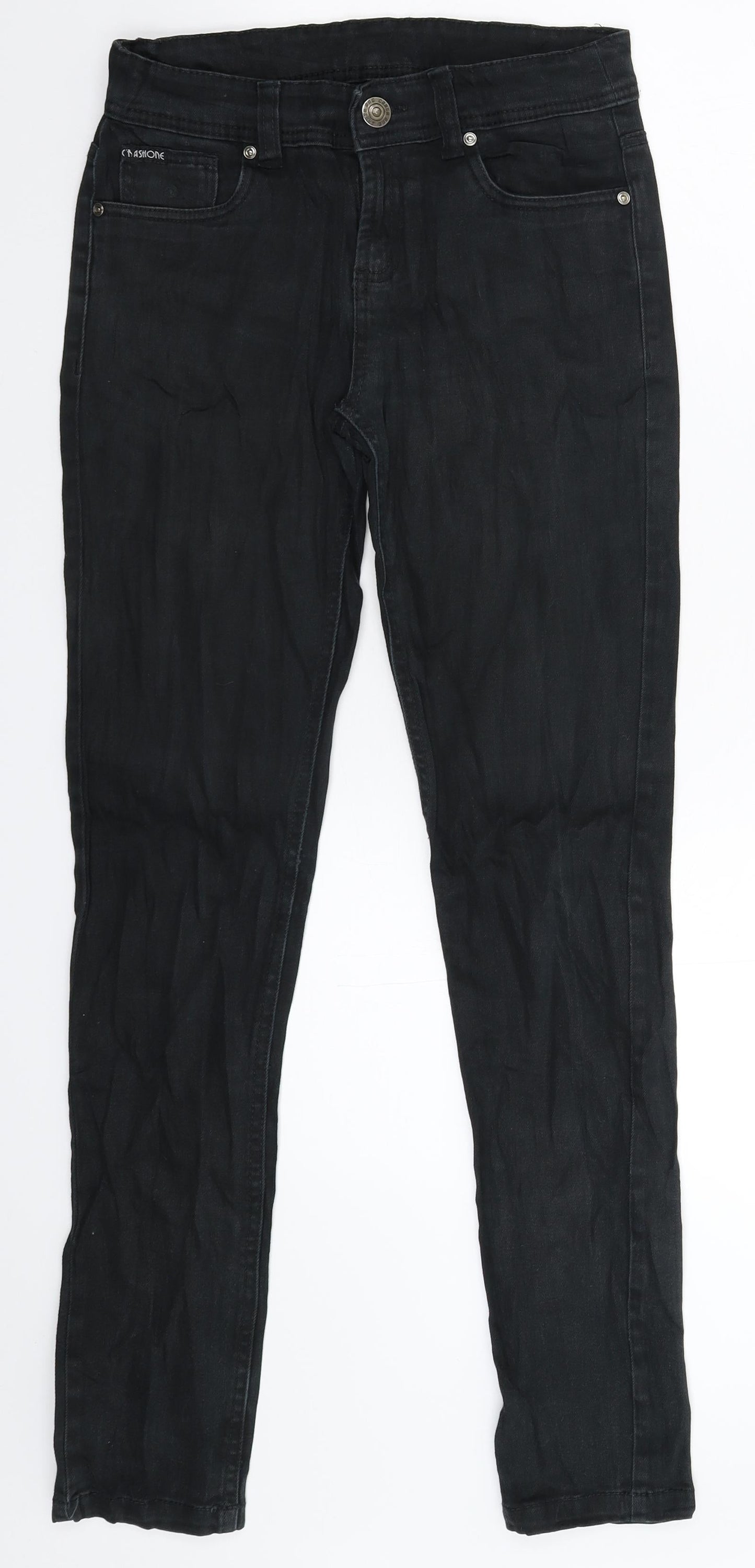 Crash One Girls Blue  Denim Skinny Jeans Size 13-14 Years