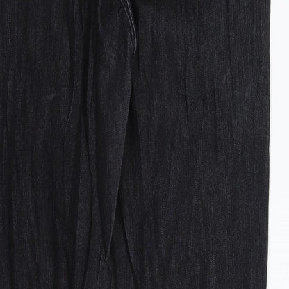 Mens UK Size 30 in Preworn Slim Fit Skinny Black Jeans