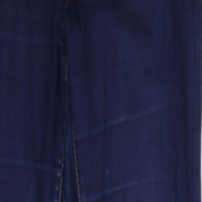 Denim & Co. Womens Blue  Denim Jegging Jeans Size 10 L30 in