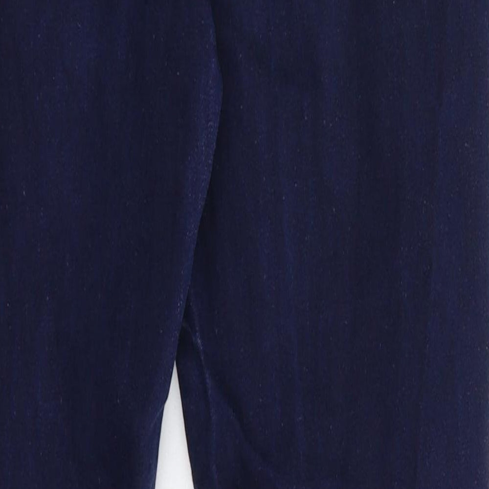 Denim & Co. Womens Blue  Denim Jegging Jeans Size 10 L30 in