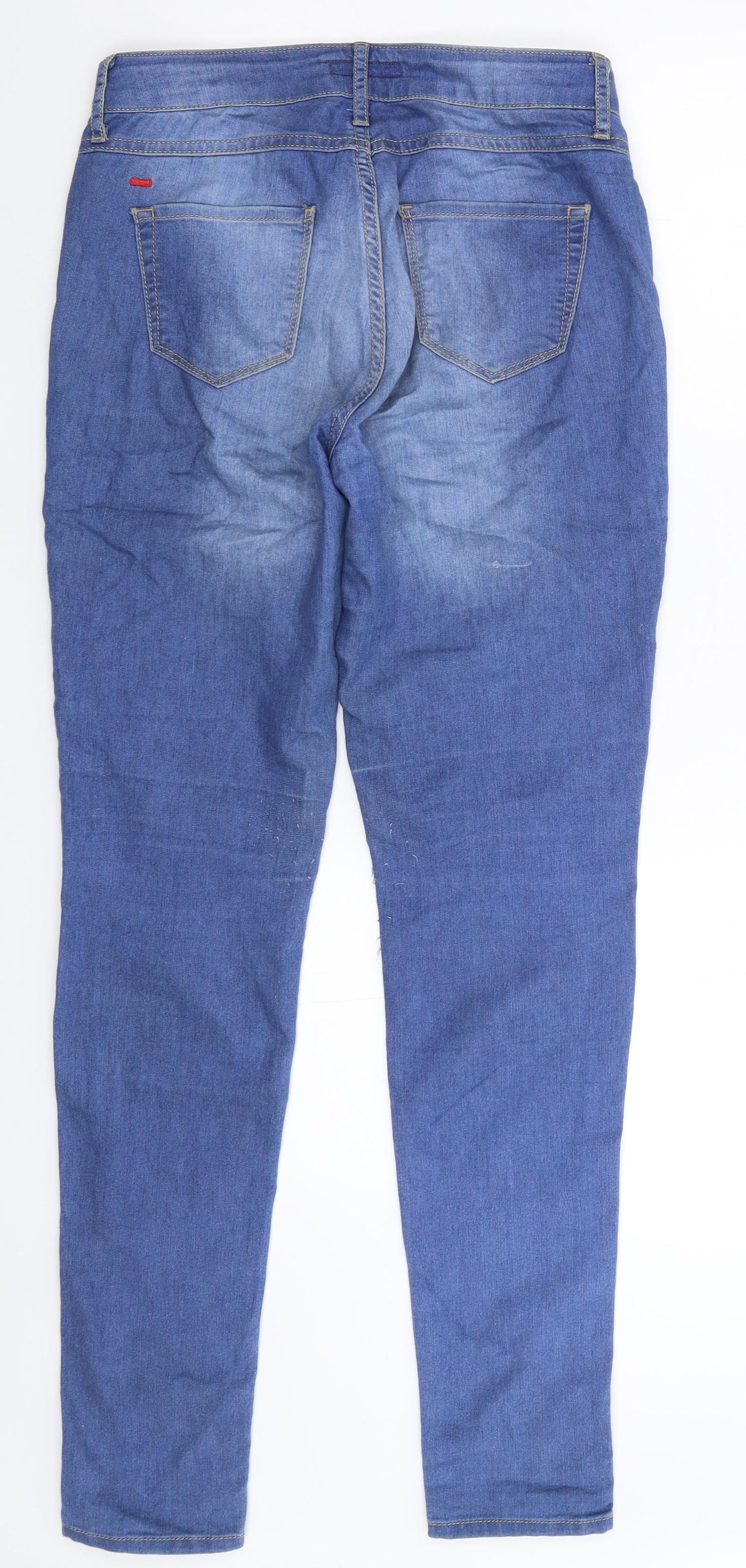Castro Jeans Womens Blue  Denim Skinny Jeans Size 10 L32 in