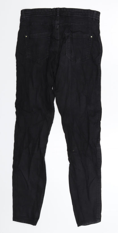 Womens UK Size 28 in Mohito Extra-Slim Fit Skinny Black Jeans