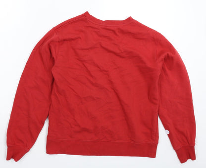 Womens UK Size M Disney Red Pullover Sweatshirt