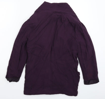 Internacionale Womens Purple   Jacket Blazer Size 12