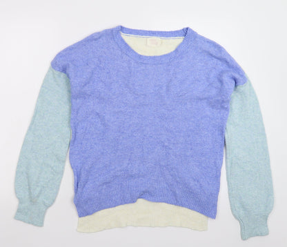 Cape Daisy Womens Multicoloured  Knit Pullover Jumper Size 14