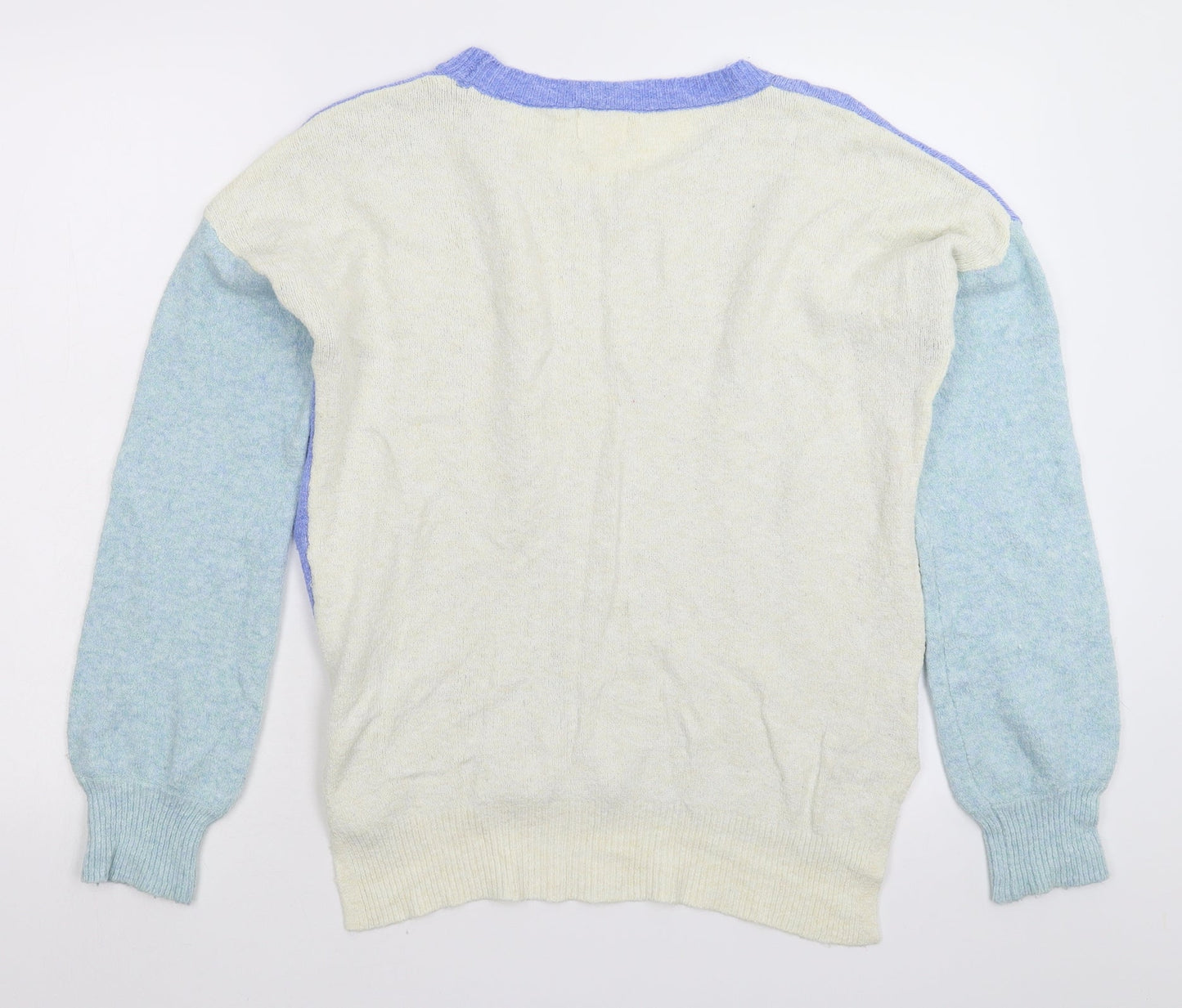 Cape Daisy Womens Multicoloured  Knit Pullover Jumper Size 14