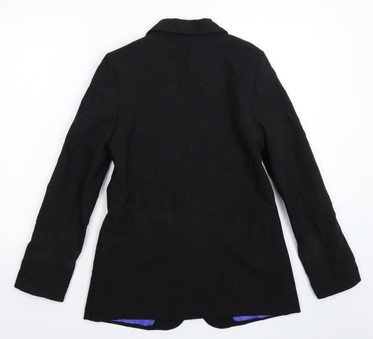 Divided Womens Black   Jacket Suit Jacket Size 10