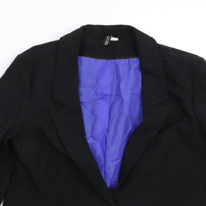 Divided Womens Black   Jacket Suit Jacket Size 10