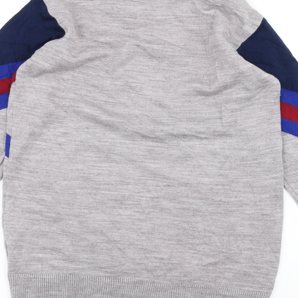 Harverd Womens Grey   Basic T-Shirt Size S