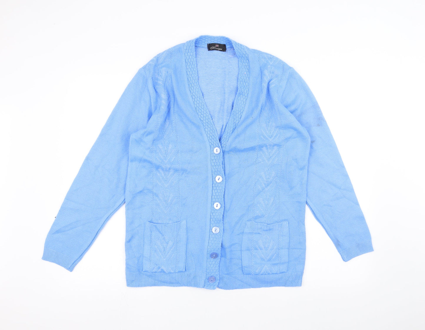 Womens UK Size M Preworn Blue Jacket