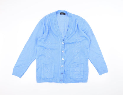 Womens UK Size M Preworn Blue Jacket