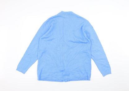 Womens UK Size M Preworn Blue Jacket