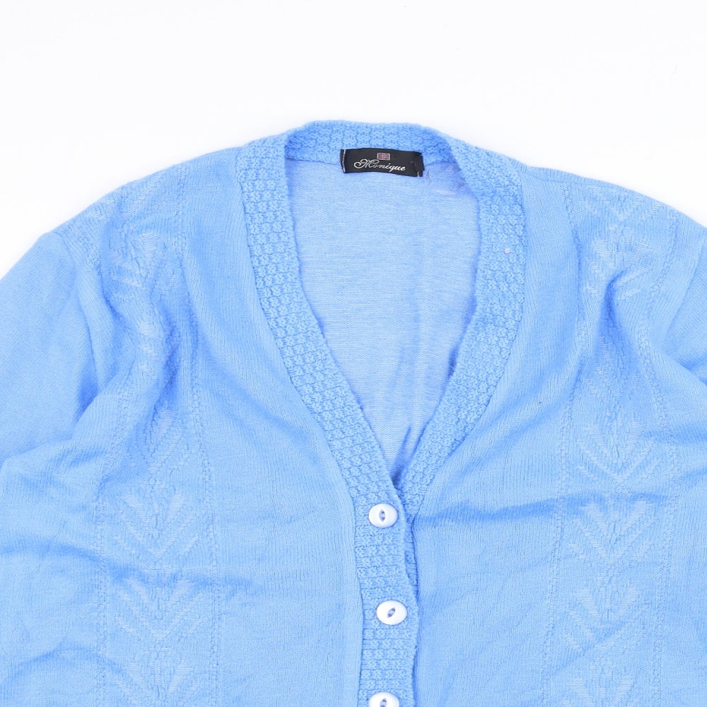 Womens UK Size M Preworn Blue Jacket
