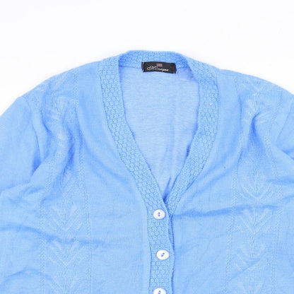 Womens UK Size M Preworn Blue Jacket