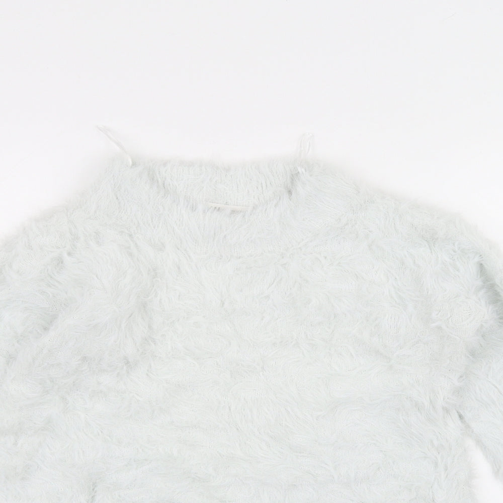 H&M Girls White   Pullover Jumper Size 11-12 Years