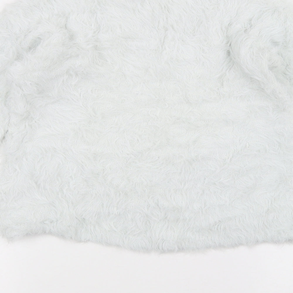 H&M Girls White   Pullover Jumper Size 11-12 Years