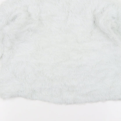 H&M Girls White   Pullover Jumper Size 11-12 Years