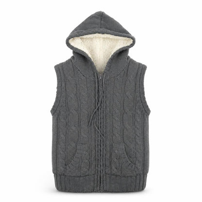 AriZona Womens Grey  Knit Jacket Coatigan Size M