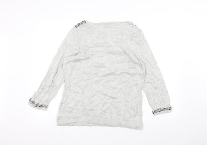 Wallis Womens Grey   Pullover Jumper Size M