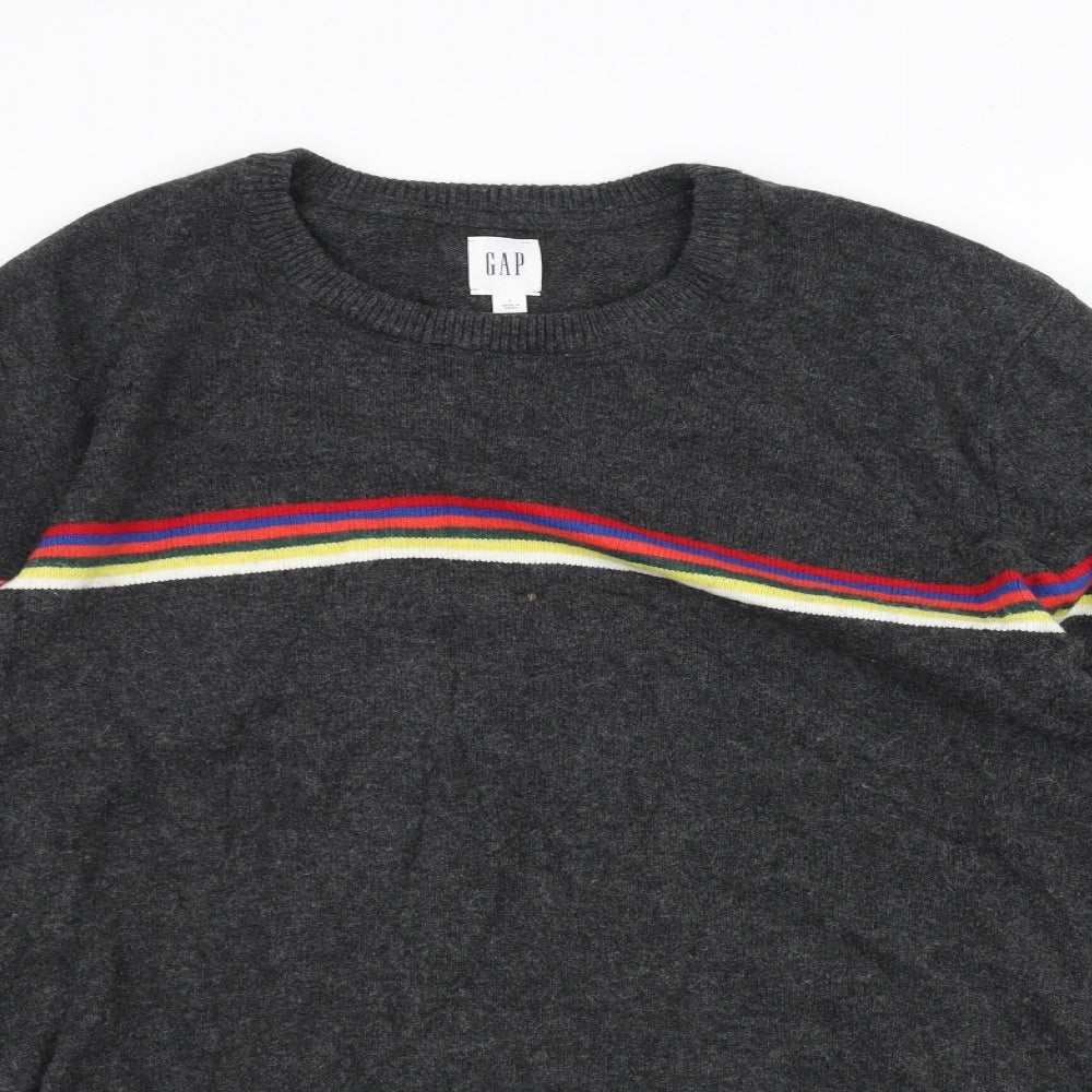 Gap Mens Black   Pullover Jumper Size L