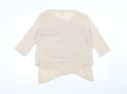 H&M Womens Pink   Cardigan Jumper Size M