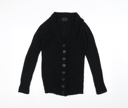 miss flori Womens Black   Jacket Coatigan Size 8