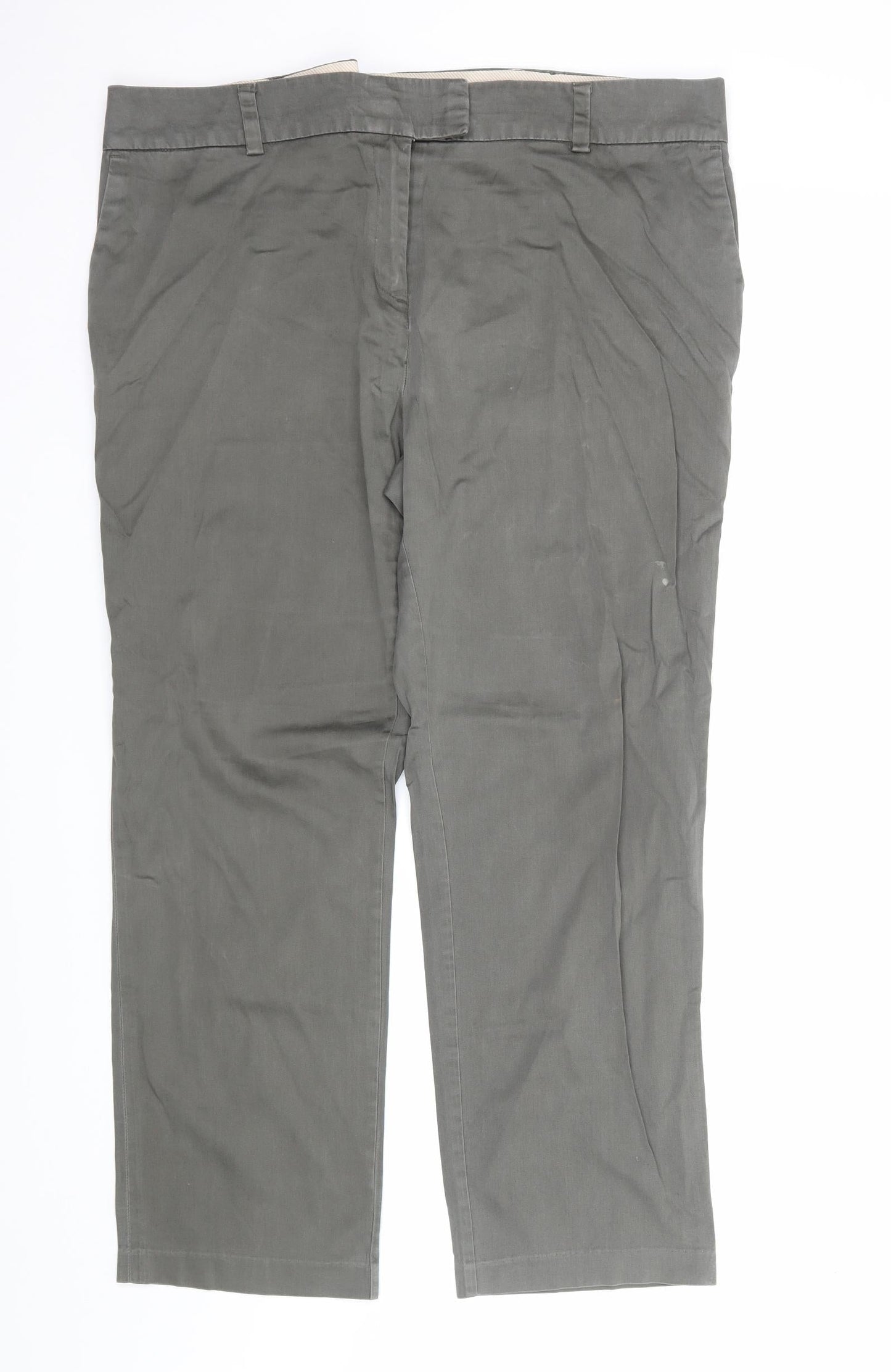 TU Mens Green   Capri Jeans Size 18 L27 in