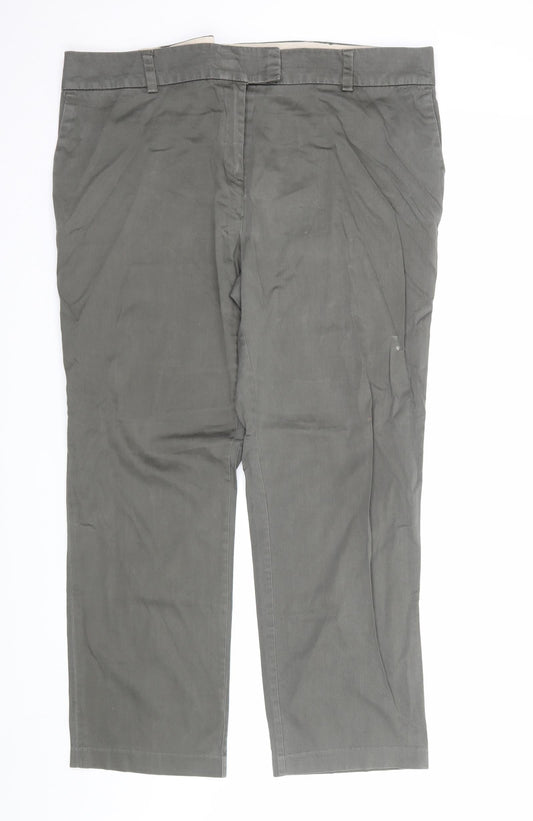 TU Mens Green   Capri Jeans Size 18 L27 in